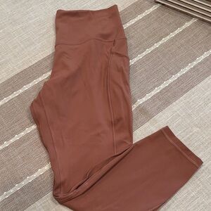 Lululemon rose colored High-Waisted Leggings